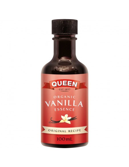 Queen Organic Vanilla Essence 100ml | Ally's Basket - Direct from A...