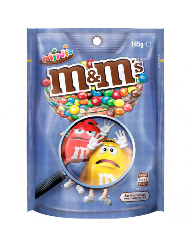 M&m's Crispy Milk Chocolate Snack & Share Bag 145g