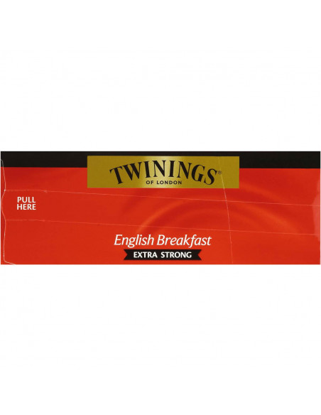 Twinings English Strong Breakfast 80 Tea Bags, 250g 