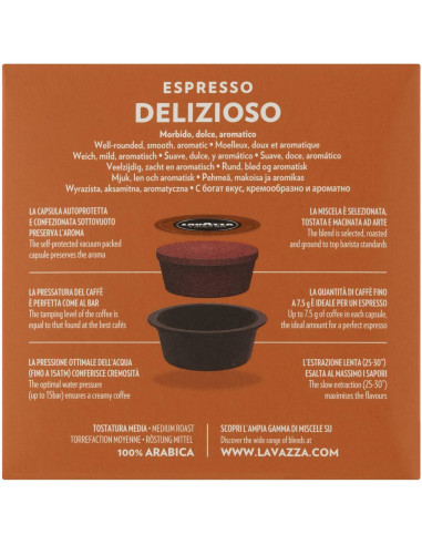 A Modo Mio Delizioso - Cápsulas de Café Espresso