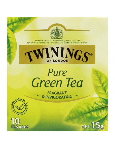 Twinings Green Tea Bags 10pk 15g | Ally's Basket - Direct from Aust...