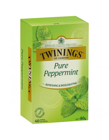 Twinings Pure Peppermint Tea Bags 40 pack