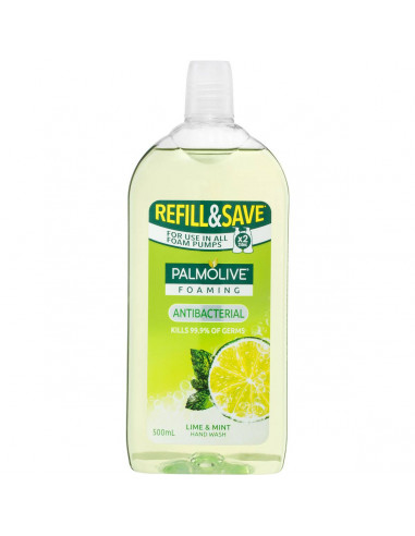 Palmolive Handwash Refill Foaming Lime & Mint 500ml