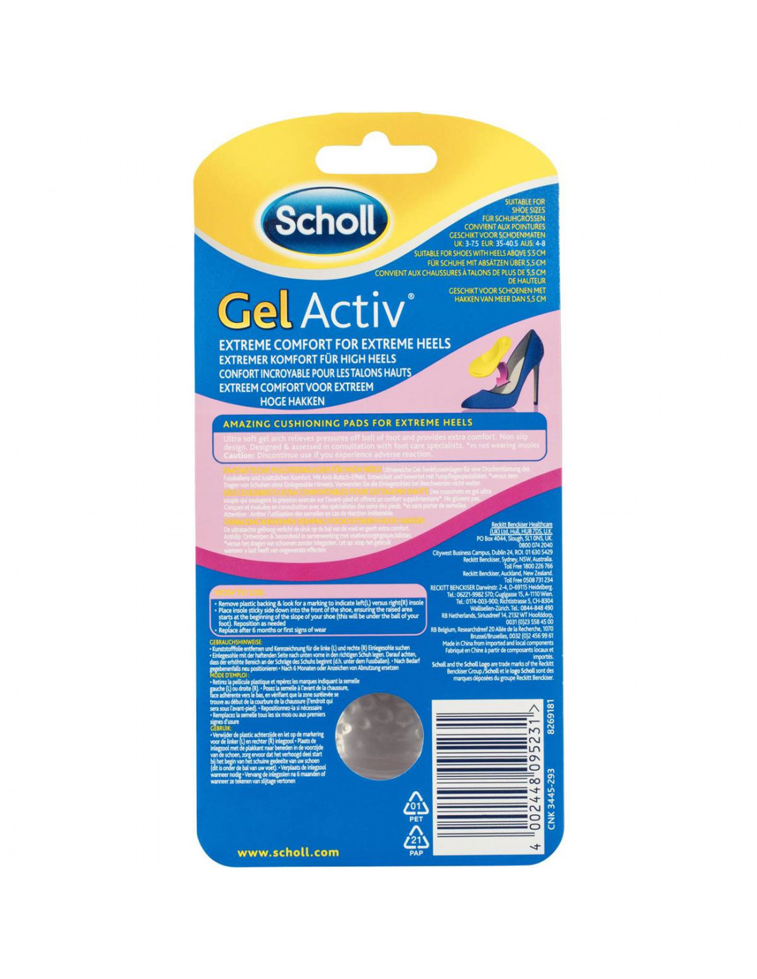 scholl gel active high heels review