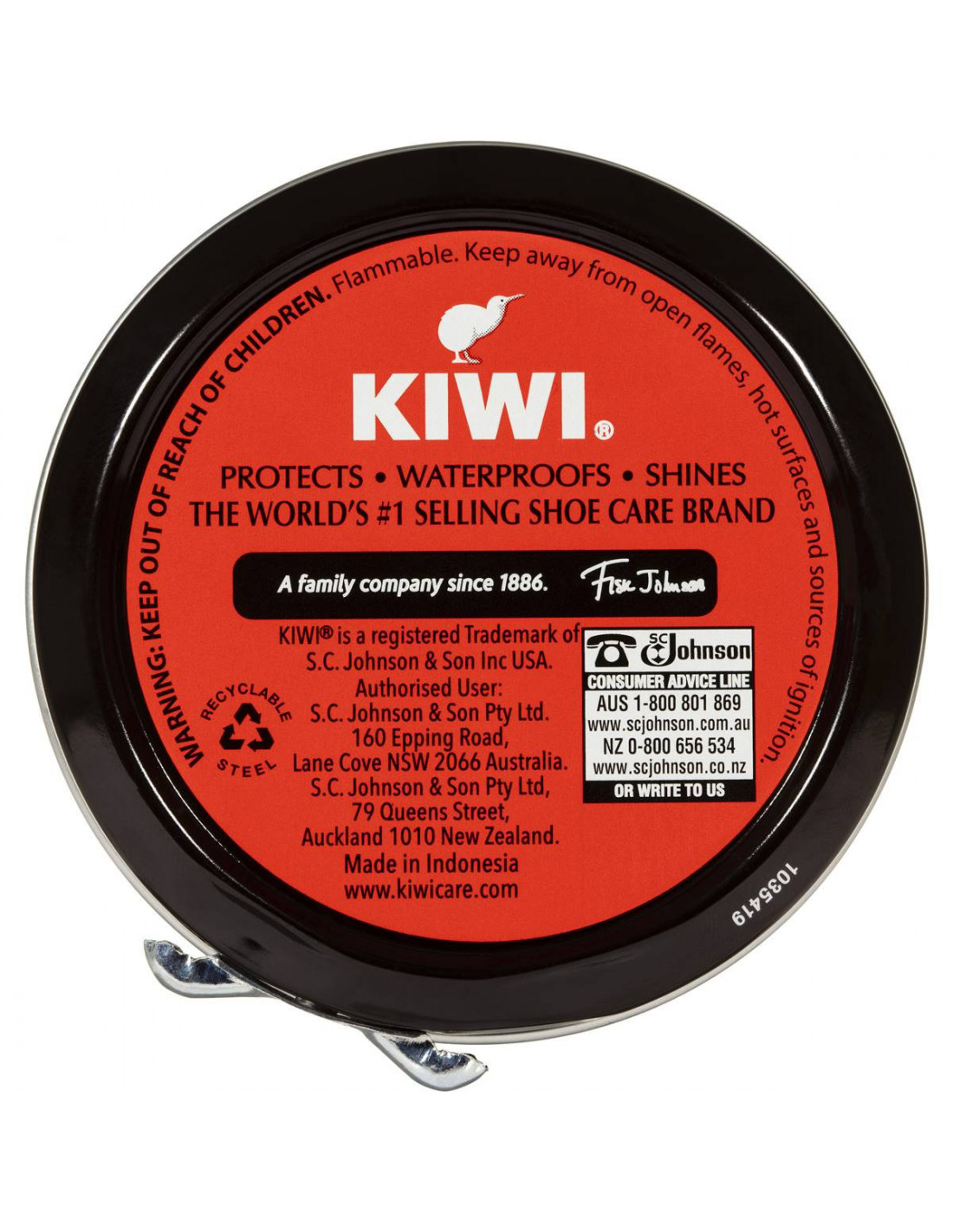 kiwi neutral shoe polish ingredients