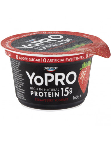 Danone Yopro Yoghurt Strawberry 160g