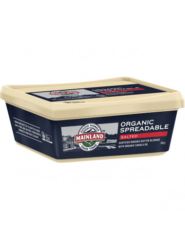 Mainland Organic Spreadable Butter 250g