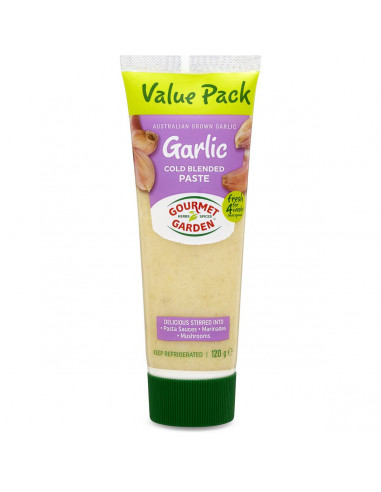 Gourmet Garden Garlic Cold Blended Paste Tube 120g | Ally's Basket