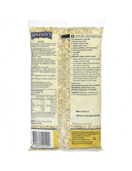 McKenzie's Soup Mix - McKenzie's Foods