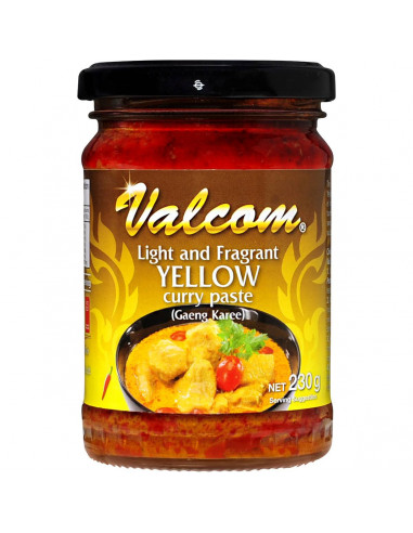 Valcom Paste Yellow Curry 230g