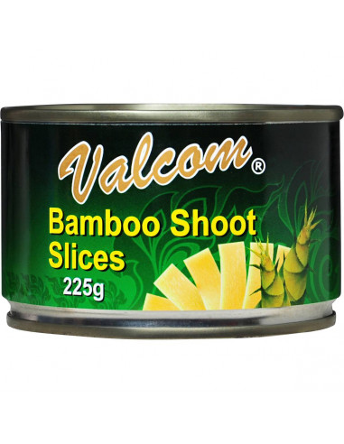 Valcom Canned Bamboo Shoots Sliced 225g