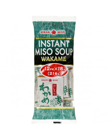 Hikari Japanese Miso Soup Instant Wakame 216g