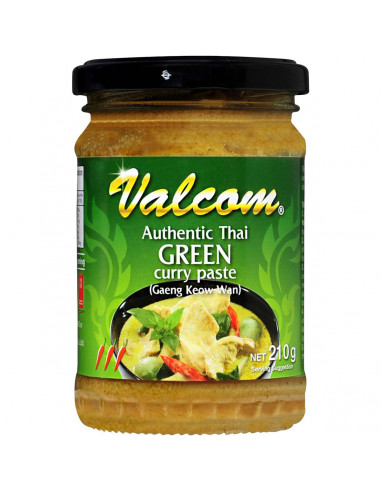 Valcom Paste Thai Green Curry 210g