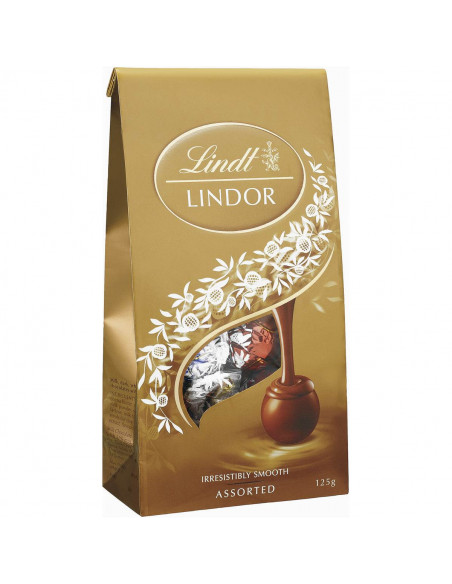 Lindt Lindor Chocolate Balls Assorted 125g Bag Allys Basket Di 3744