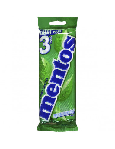 Mentos Mints Spearmint 3 pack