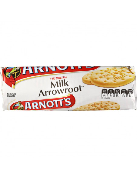 Arnotts Milk Arrowroot 250g Allys Basket Direct From Australia 6401