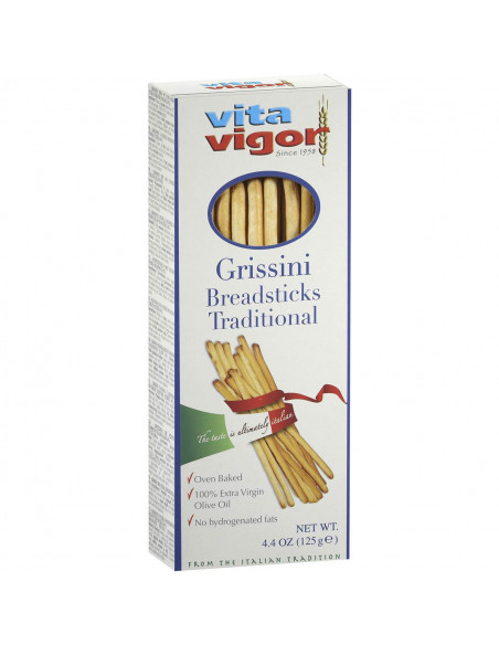 Vita Vigor Bread Sticks Grissini Bread Sticks 125g | Ally\u0026#39;s Basket ...