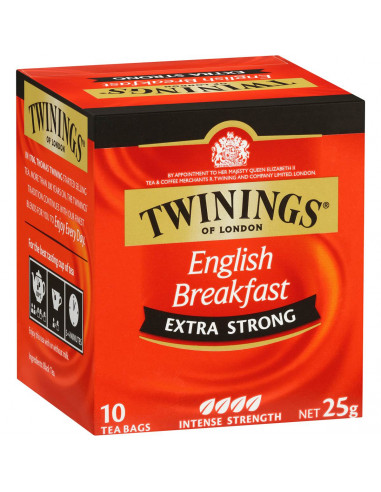 Twinings Extra Strong English Breakfast Tea Bags 10 pack