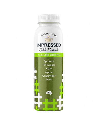 Impressed Cold Pressed Juice Summer Greens 325ml