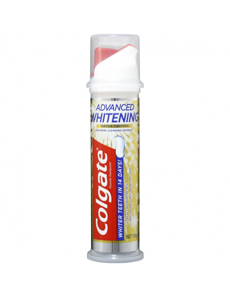 colgate advanced whitening tartar control toothpaste