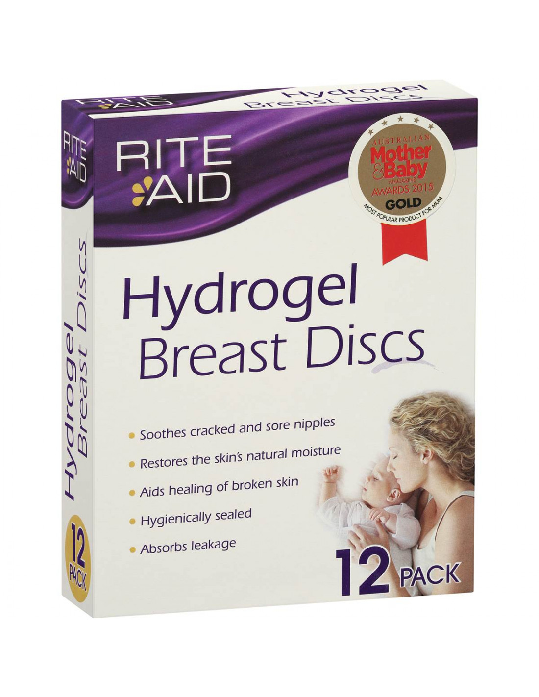 Hydrogel Breast Discs 12pk