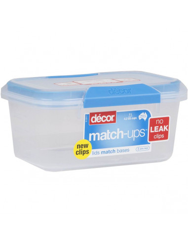 Decor Match-ups Oblong Container 1l each