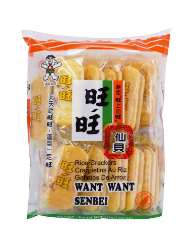 Hot Kids Rice Snacks Want Want Senbei 112g