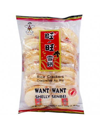 Hot Kids Rice Snacks Shelly Senbei 150g