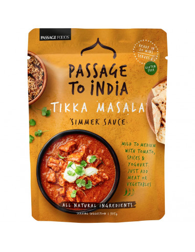 Passage To India Simmer Sauce Tikka Masala 375g