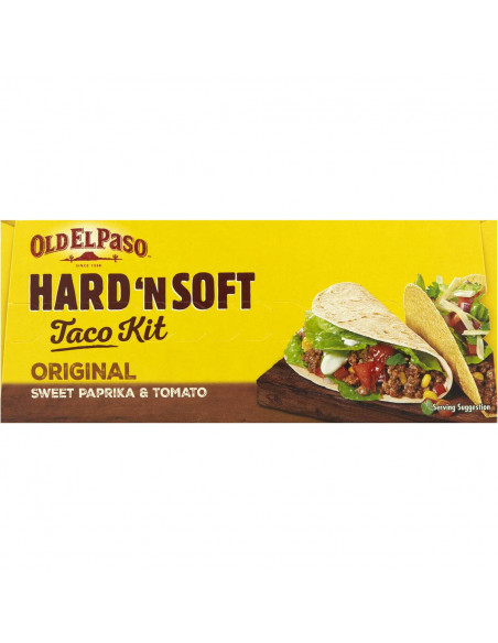 Old El Paso Hard N Soft Taco Kit 350g Allys Basket Direct From 8269