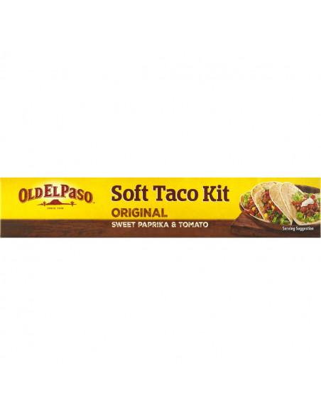 Old El Paso Dinner Kit, Soft Taco 12.5 Oz, Hispanic