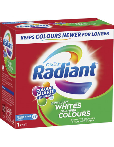 radiant washing powder