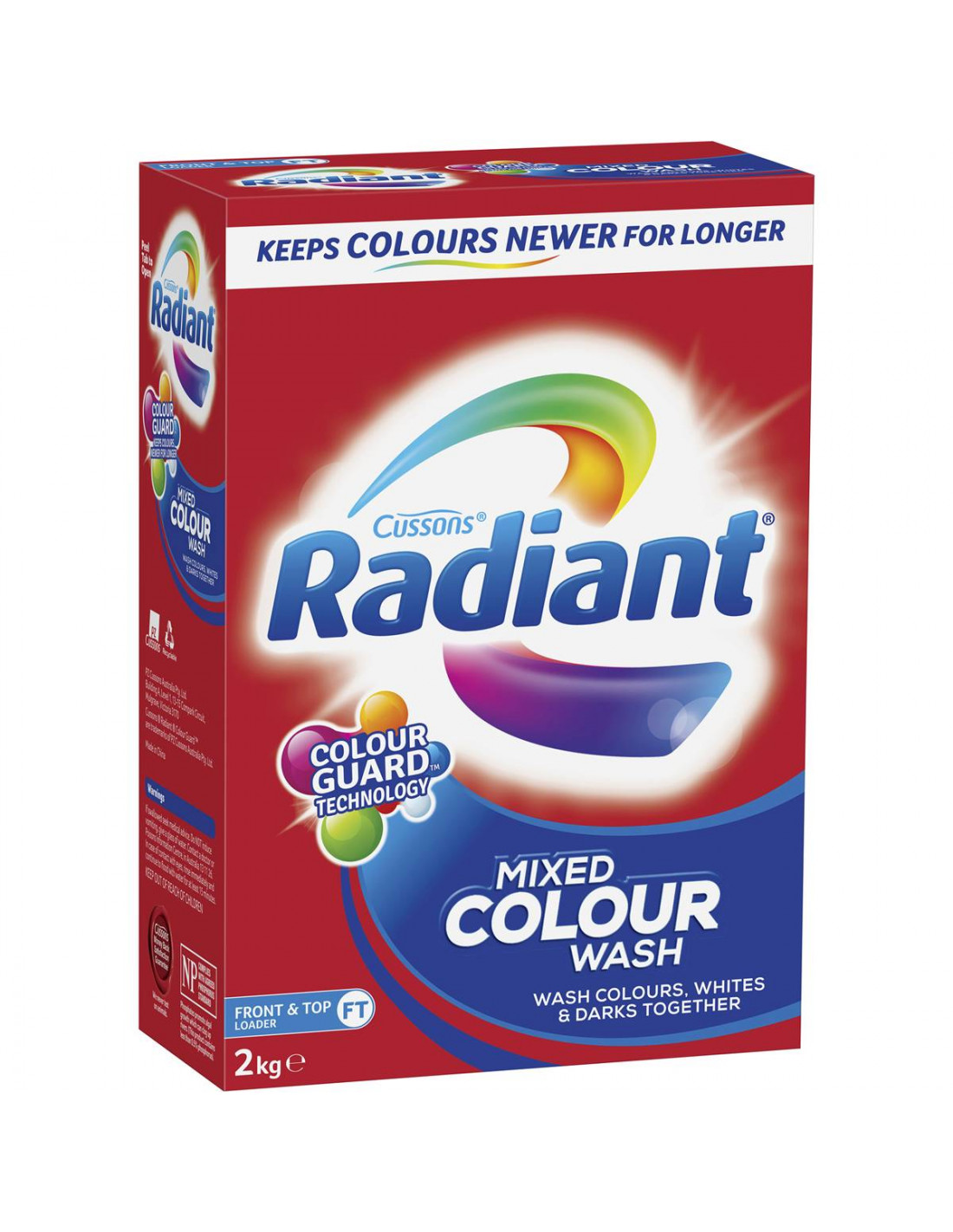 radiant washing powder