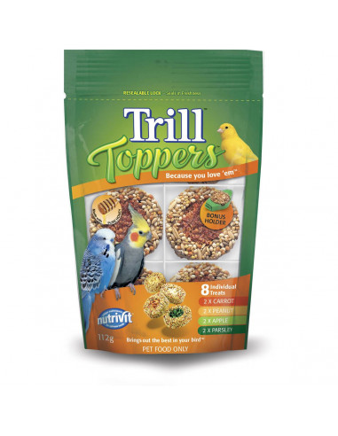 Trill Toppers Bird Treat 112g