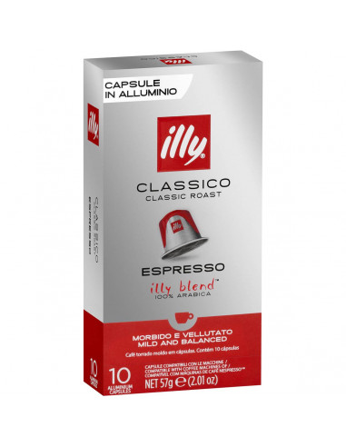 illy Classico Espresso 10 Capsule Compatibili con le Macchine