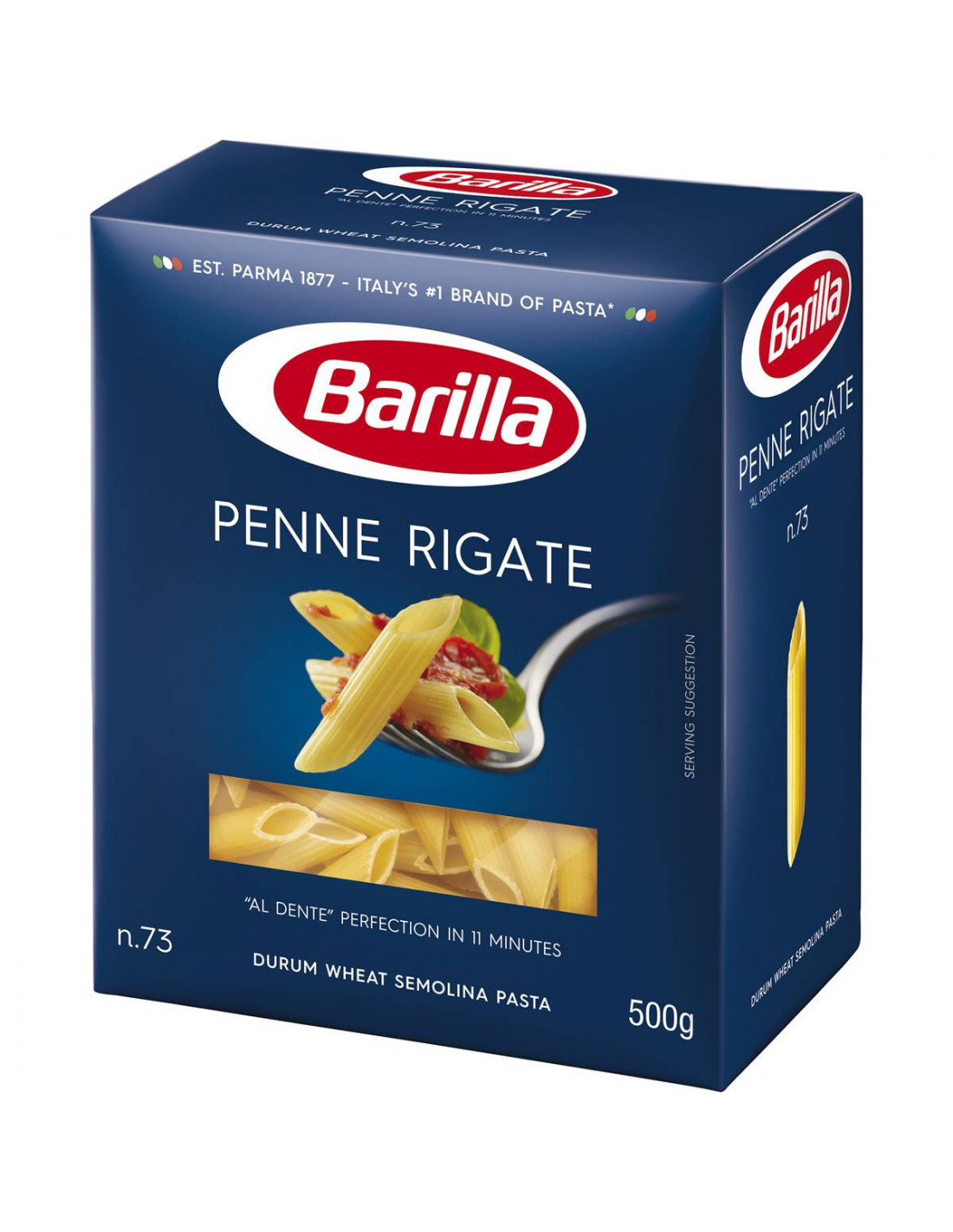 Barilla Penne Rigate Pasta No 73 500g | Ally's Basket - Direct from...