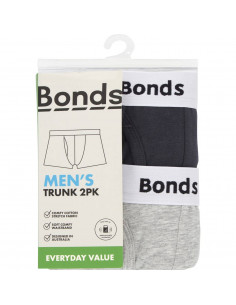 Bonds Men's Trunk Large 2 Pack