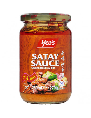 Yeo's Satay Sauce Satay Bbq 250ml