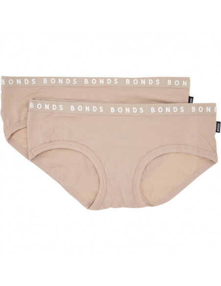 Bonds Womens Underwear Bikini Hipster Size 14 2 Pack