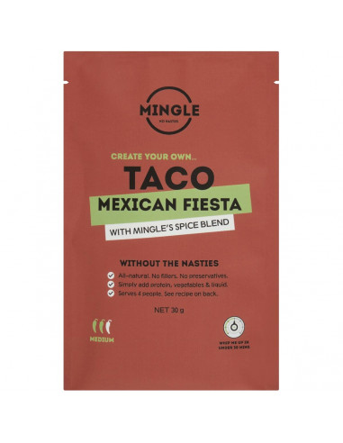 Mingle Taco Mexican Fiesta Spice Blend 30g