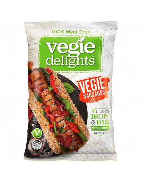 Vegie Delights Vegie Sausage 300g Allys Basket Direct From Aus