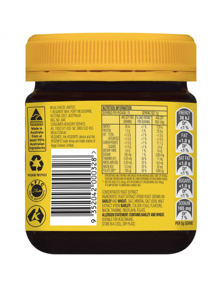 Vegemite Spread 380g Allys Basket Direct From Australia 3981