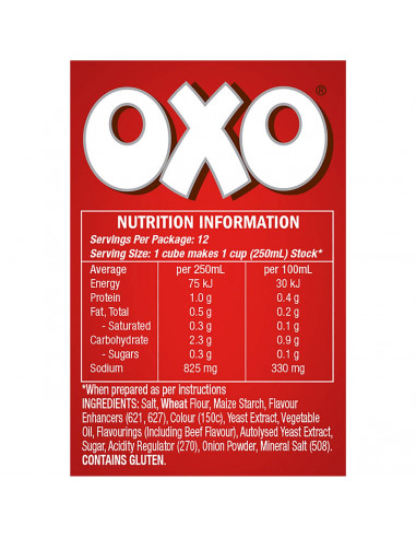 Oxo Cubes Beef Chicken Vegetable - Gary's Wine & Marketplace